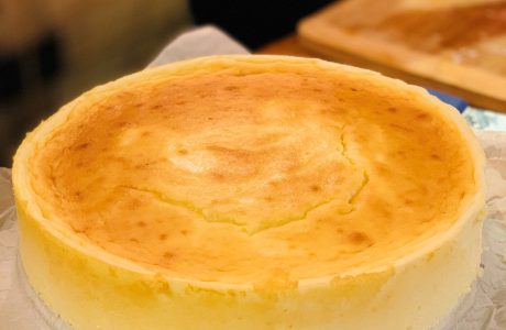 עוגת גבינה אפויה מופחתת שומן